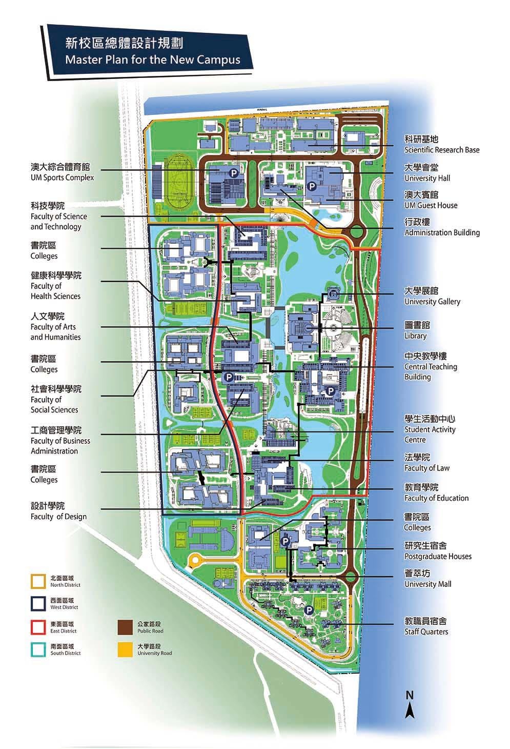 澳门大学地图