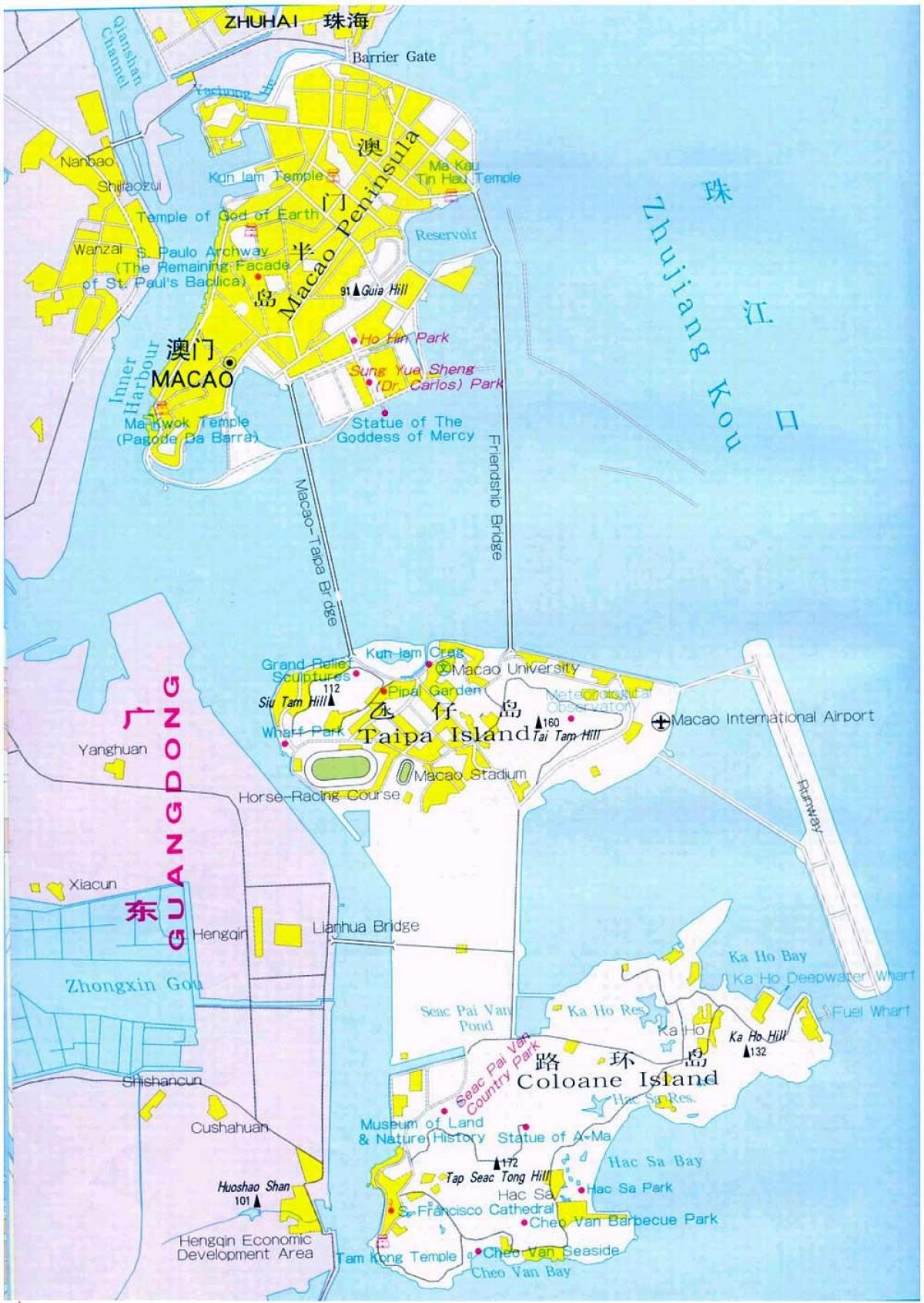 地图澳门市